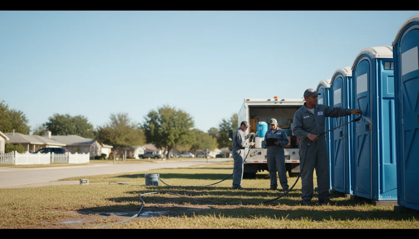 Long-Term Portable Toilet Rental in Lake Fork, IL near me